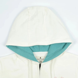 Vente chaude sweat à capuche pour femme coupe ajustée grande taille sweat uni à capuche 100% coton logo personnalisé pull fermeture éclair sweat à capuche pour femme - Product Image 3