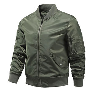 2024 blouson bombardier softshell de couleur unie personnalisé OEM de haute qualité à 2 poches latérales pour hommes par fitliv internationals - Product Image 5