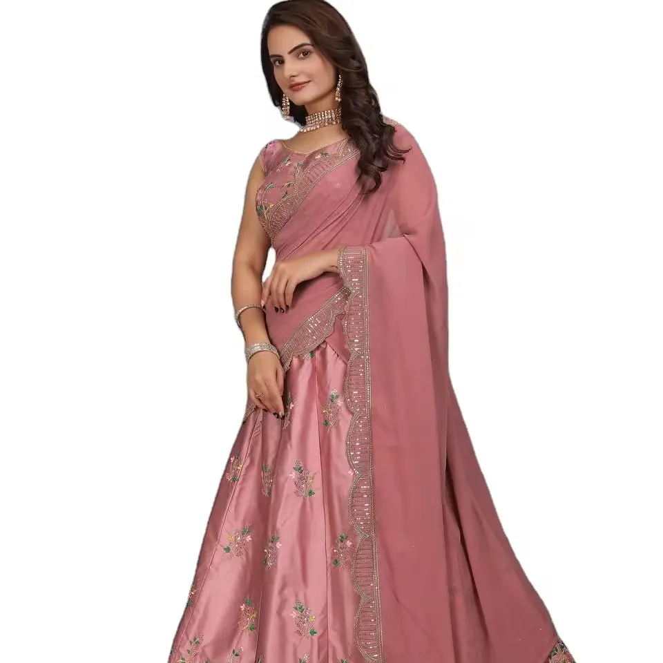 Blijf Modieus En Trendy-Perfect Voor Boetieks En Dames Dragen Lehenga Choli Met Winkels