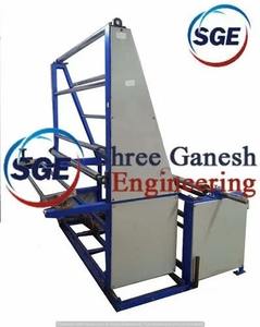 เครื่องรีดผ้ากึ่งอัตโนมัติสำหรับอุตสาหกรรมสิ่งทอความเร็วสูงอุปกรณ์ม้วนผ้าสำหรับงานหนักโดยแบรนด์ SGE - Product Image 6