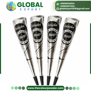 Henné noir de qualité supérieure en tubes, pointe de précision, pâte à écoulement libre, certifié FDA, pour l'art corporel et le design Mehndi - Product Image 4