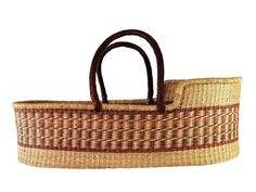 Lit naturel écologique de paniers de moïse de jonc de mer pour la variété acceptable d'OEM tissé à la main d'enfant de couleurs faites à la main au Vietnam - Product Image 4