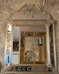 Espejo veneciano de Murano hecho a mano - Product Image 4