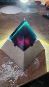 Cendrier en béton personnalisé classique TCE, fait à la main, en ciment solide, durable, réutilisable, pour table, pour la maison, l'hôtel, le café, le bar - Product Image 4