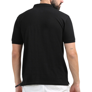 Style Meets Comfort-Polo à coupe sèche ultra-légère avec col pointu, boutons élégants et couleur unie-Polos en gros pour hommes - Product Image 2