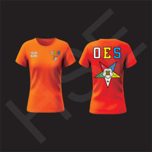 Camiseta de Mujer OES con Estampado de Llamas Multicolores, Estilo Urbano Moderno, Talla Grande - Product Image 5