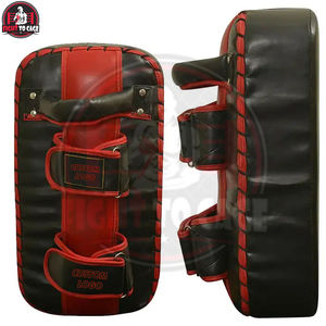 Cible de boxe multi-couches en PVC et cuir à absorption d'impact – Coussin d'entraînement haute performance pour arts martiaux - Product Image 4