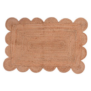 Nappe élégante vintage 100 % coton faite à la main, imprimée au bloc, motif floral, lavable, absorbante, pour usage extérieur - Product Image 5