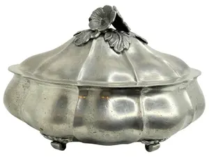 Casserole en acier inoxydable classique et durable |   Conserve les aliments au chaud plus longtemps, antiadhésif et écologique, aspect élégant de table à manger - Product Image 3