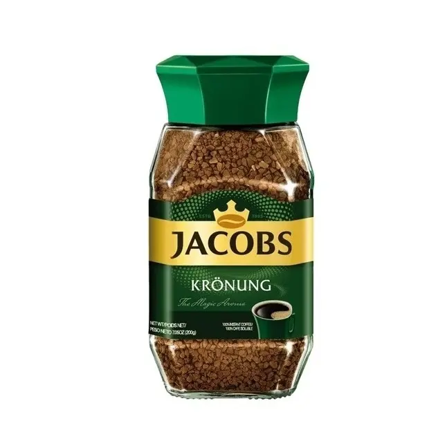 Jacobs Kronung Instant Coffee 200 Gram / 7.05 Ounce (Pack of 1)