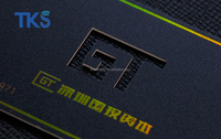 Carte de crédit de luxe personnalisée taille carte couleur impression en plastique feuille d'or carte de garantie RFID/NFC à bande magnétique