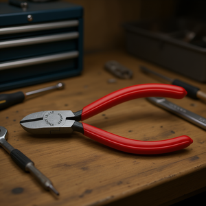 คีมตัดเฉียงยี่ห้อ Knipex พร้อมหัวขัดเงาและด้ามจับเคลือบพลาสติก - Product Image 3