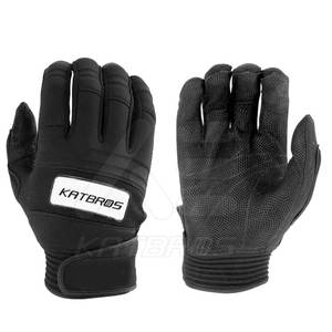 Vente directe d'usine Gants de frappe de baseball en cuir Robuste Durable Léger Confortable Écologique Personnalisable Pas cher - Product Image 1