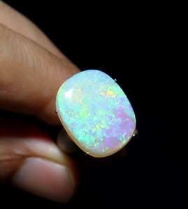 โอปอลธรรมชาติจากออสเตรเลียทรงรี 5 กะรัต คุณภาพสูง งานแฮนด์เมด - Product Image 3