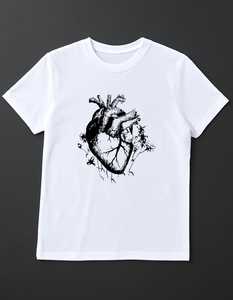 T-shirt confortable ultra doux essentiel pour femmes Été Appliques écologiques Denim Batik Tissus en velours côtelé 100% patchs en coton - Product Image 2