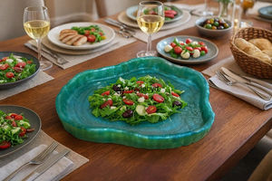 Bandeja de Resina de Diseño Premium para Servir en Fiestas, Cenas y Hogares de Lujo Tradebyd - Product Image 4