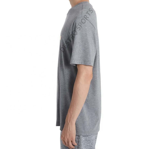 Nouveaux modèles T-shirts pour hommes imprimés ou unis personnalisés 100% coton tissu peigné Style formel confortable élégant anti-boulochage - Product Image 6