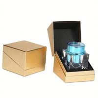 Caja de Embalaje de Lujo Personalizada para Velas, Caja de Papel para Portavelas, Caja de Regalo Premium con Inserto de Terciopelo, Recorte Redondo, Venta al por Mayor