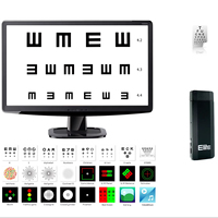 Tabla de Optometría Digital Profesional con Pantalla LCD, Compatible con Pantallas de Cualquier Tamaño, para Clínica Oftalmológica
