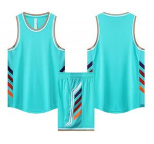 Uniformes de Baloncesto de Alta Calidad para Adultos, Transpirables, con Estampado por Transferencia de Calor, Tela de 160g, Conjuntos de Manga Corta - Product Image 4