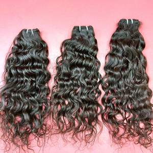 Raw Indian Temple Hair Extensión de cabello crudo Remy Máquina de cabello Trama Máquina de extensión de trama doble Remy Trama Doble - Product Image 4