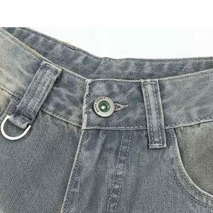 Pantalones cortos vaqueros de último diseño al por mayor de estilo único para hombre, pantalones cortos vaqueros ligeros para hombre 2025 - Product Image 4