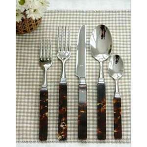 ชุดช้อนส้อมมีดด้ามจับทำจากเรซินอันประณีตมีดีไซน์ตามหลักสรีรศาสตร์และสแตนเลสเกรดสูงเพื่อสัมผัสการรับประทานอาหารร่วมสมัย - Product Image 4