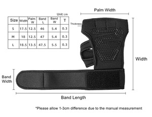 Guantes de gimnasio de calidad superior Guante de levantamiento de pesas de seguridad manual para Unisex Superventas Gimnasio Guantes de fitness Modelo superventas - Product Image 3