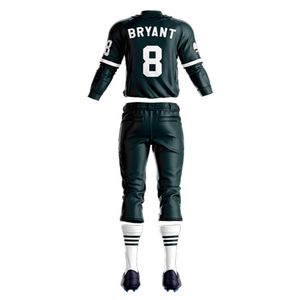 Venta al por mayor último diseño jersey de béisbol para jóvenes uniforme de béisbol logotipo personalizado nombre del equipo jersey de Softbol - Product Image 2