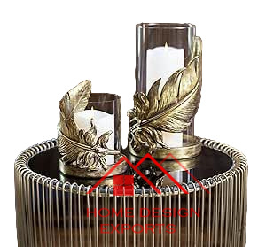 Bougeoir pour la vaisselle de mariage Centres de table Décor Unique Noir Fini Fil de fer Décor de table Design tendance - Product Image 3