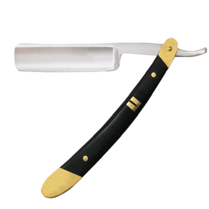 Navaja de Afeitar Recta de Alta Calidad Titan para Hombre, Mango de Madera, Afeitado en Húmedo, para Bikini - Product Image 1