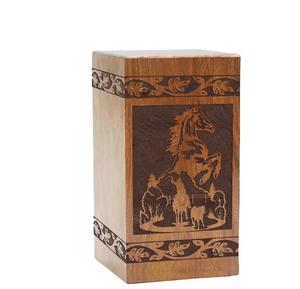 Rosewood Urn for Human Ashes Personalized Cremation Urn for Ashes Handcrafted <b>Large</b> <b>Box</b> Adult Urn - Product Image 4