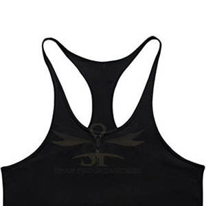 Men's Quick Dry <b>Workout</b> <b>Tank</b> <b>Top</b> Breathable Spandex/Polyester Stringer Vest Fitness Stringer Vest for Sale - Product Image 4