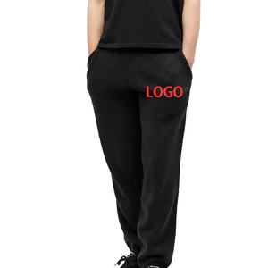 กางเกงโมแฮร์เอวสูงของผู้ชายกางเกงผ้าฝ้ายปิดเอวยางยืดลายทางโค้งตรงแบบกำหนดเอง - Product Image 1