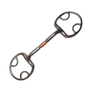 OEM Komfort Cobre Rodillo Boca Caballo Bit | Logotipo personalizado de acero inoxidable Formación Snaffle Bit Venta al por mayor Tachuela ecuestre - Product Image 6