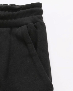 High Quality <b>2</b> Piece Women's Winter Tracksuit with Custom Logo <b>Black</b> <b>White</b> Contrast Street Wear Style Unisex Tracksuit - Product Image 4