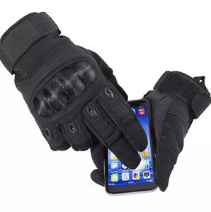 Custom Wholesale Black Green Half Finger Cut Resistant Hunting Shooting Tactical Gloves Gloves <b>For</b> Unisex - Product Image 2