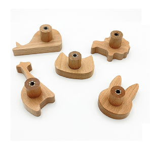 Tiradores de muebles de madera y tiradores de cajones para dormitorio, armario de Villa, herrajes ecológicos ajustables - Product Image 4