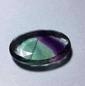 Gema Ovalada de Fluorita de Color Bio Natural, Tallada en Rosa, Facetada para Joyería, Procedente de Afganistán - Product Image 5