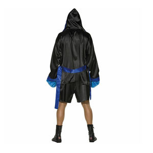 Bata de boxeo de algodón y satén con logotipo personalizado de alta calidad, batas recién llegadas - Product Image 6