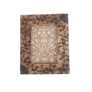 Cadre photo en bois brûlé de haute qualité, produit de qualité supérieure pour les mariages, décoration intérieure, vente chaude, cadeau de mariage, décoration de table - Product Image 1