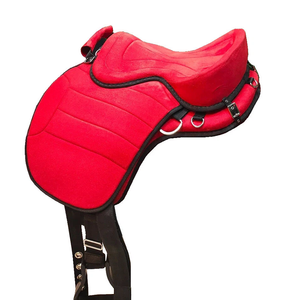 Selle de cheval synthétique sans arbre de qualité supérieure Selle de course à montage complet - Product Image 2