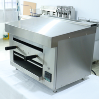 Grill salamandre infrarouge à haute température commercial HELAXEN, cuisson rapide, économie d'énergie, équipement commercial