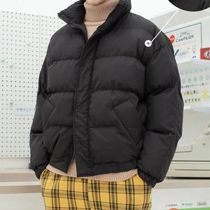 แจ็กเก็ตขนเป็ดอบอุ่นแบบวินเทจสำหรับผู้หญิงเสื้อโค้ทบุคอตตอนดีไซน์คอสูงสำหรับฤดูใบไม้ร่วงและฤดูหนาว - Product Image 3