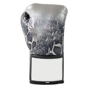 MMA Punching Mitt logotipo personalizado de la mejor calidad de cuero de vaca práctica de entrenamiento de boxeo guantes de sublimación personalizados - Product Image 4