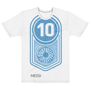 T-shirt in jersey compresso da uomo - Stampa digitale a tinta unita - Product Image 2