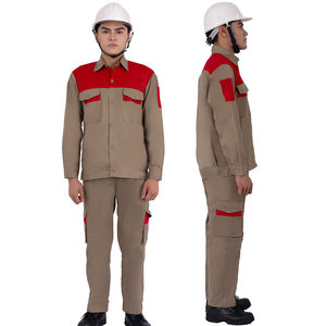 กางเกงทำงานหนักสำหรับใช้ในอุตสาหกรรมเครื่องแบบ OEM กันรอยยับ - Product Image 4