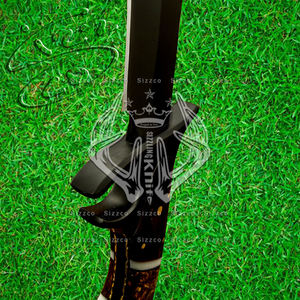 Cuchillo Bowie de acero D2 con recubrimiento en polvo hecho a mano personalizado-Cuchillo de caza para acampar con Funda de cuero, agarre ergonómico de resina, regalo ideal - Product Image 5