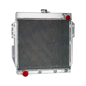 Radiateur en aluminium à 4 rangées GTGMOTO pour Ford <span class=keywords><strong>Thunderbird</strong></span> 4.8L 5.1L V8 1955-1957 - Product Image 1
