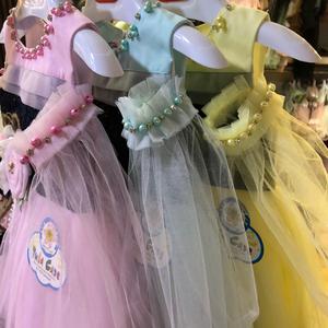 Nouvelle robe de corps en satin à motif floral pour bébé fille avec manches spéciales et décoration florale au genou pour les fêtes de printemps - Product Image 6